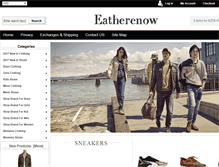 Tablet Screenshot of eatherenow.co.nz